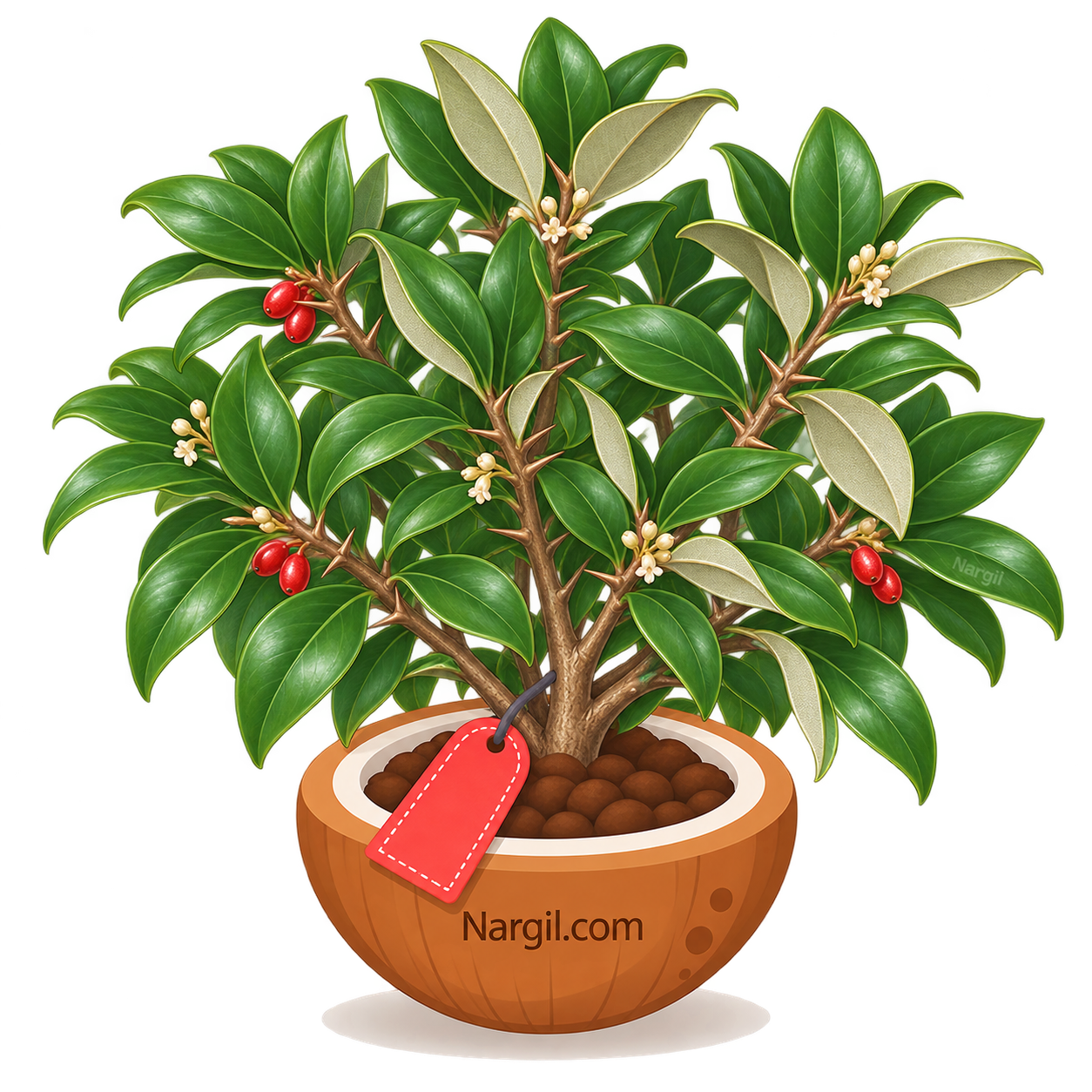 Nargil_Elaeagnus pungens